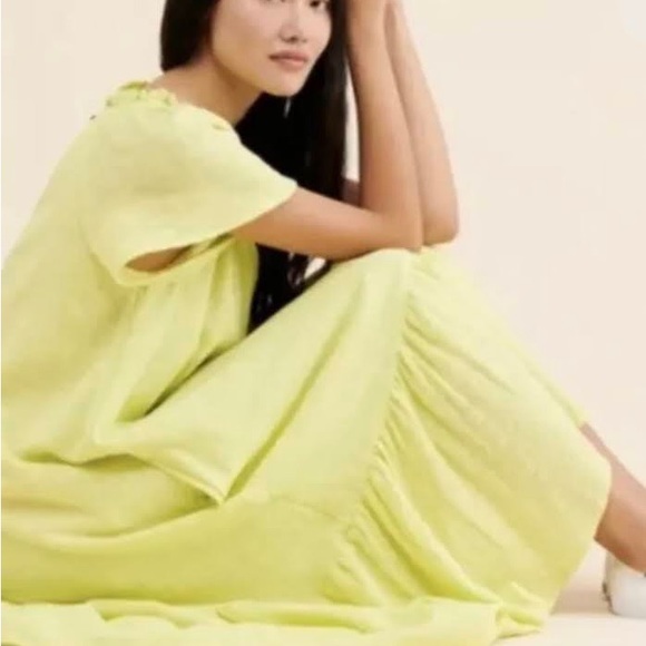 Anthropologie Maeve Selah High-Low Maxi Dress, Size L - Picture 2 of 9